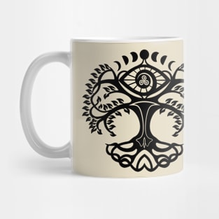 Tree of life - all seeing eye Mug